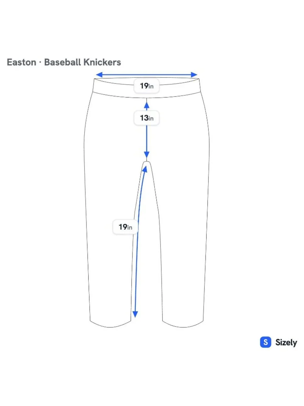 Easton Pro+ Knicker Mens Baseball Pants XXL White/Red Piped Elastic Hem
